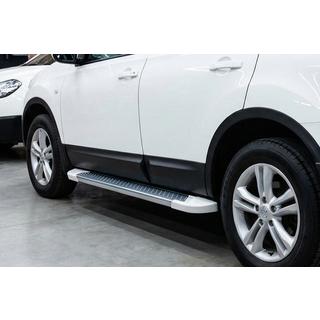 Sidetrin Allmond White (2 stk., aluminium) Nissan Qashqai 2014–2021 foto 1