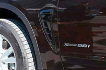 BMW X6 F16 2014–2019 Skærmventiler i Black X6M F86-stil foto 7