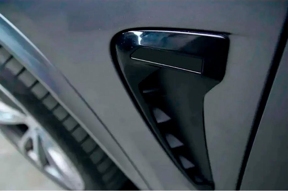 BMW X6 F16 2014–2019 Skærmventiler i Black X6M F86-stil Image