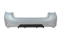 BMW 3-serie G20/G21 2018– Bagkofanger-diffuser MP-Style (til M-Sport 2023+, midtersektion) foto 1