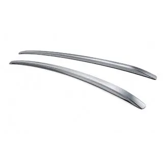 Integrerede tagrælinger i krom OEM (aluminium, montering med lim)
