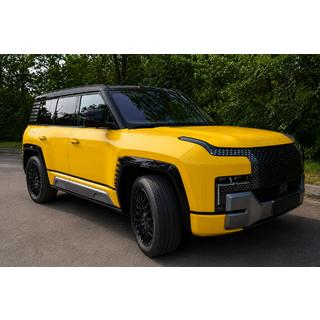 Integrerede tagrælinger, sorte OEM (aluminium) BYD Yangwang U8 2023–