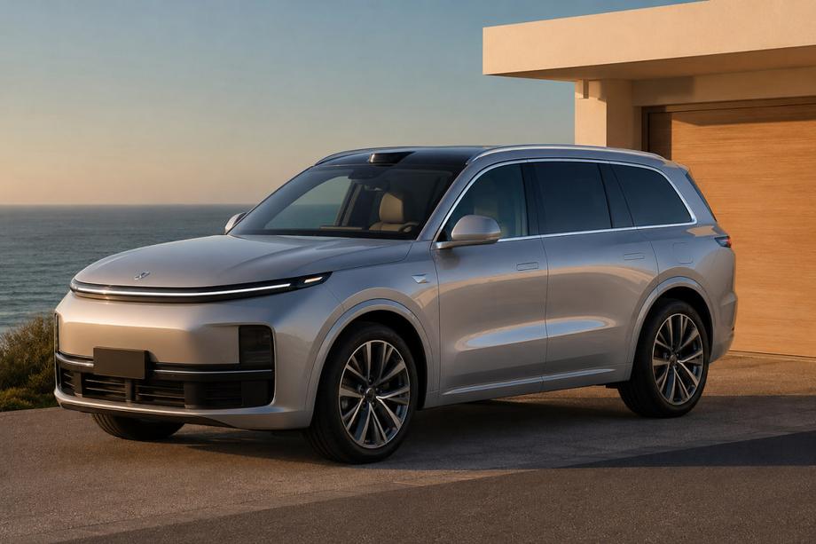 Li Auto L7 Integrerede tagrælinger grå OEM (aluminium) Image