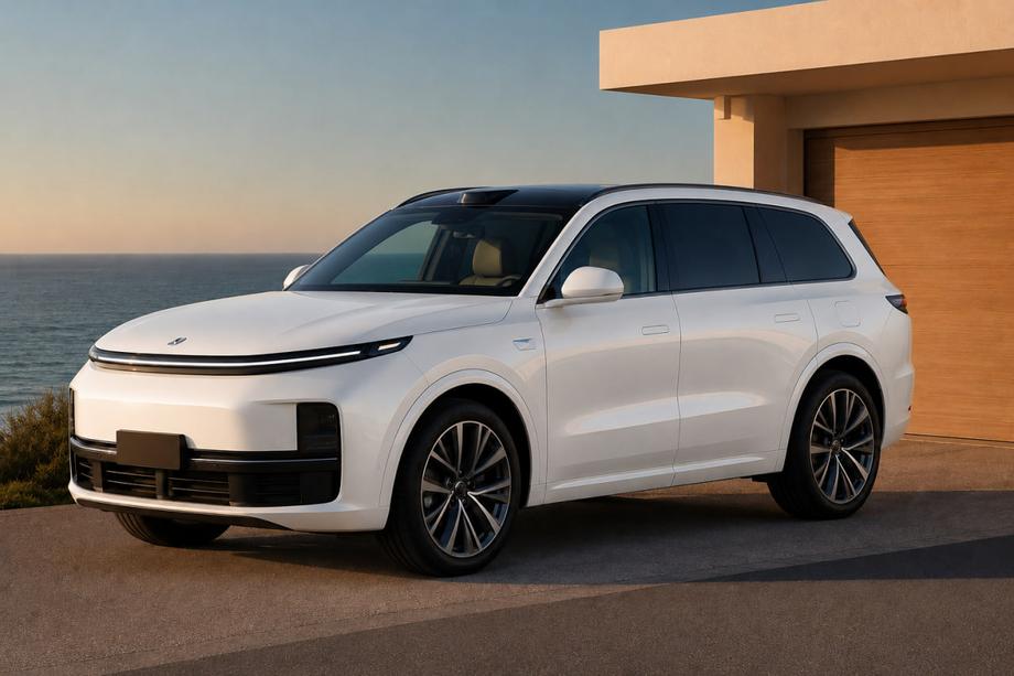 Li Auto L7 Integrerede tagrælinger, sorte OEM (aluminium) Image