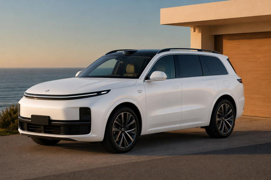 Li Auto L9 Sorte OEM tagrælinger (aluminium) Image