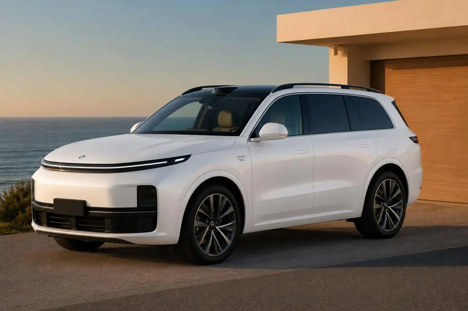 Li Auto L8 Sorte OEM tagrælinger (aluminium) Image