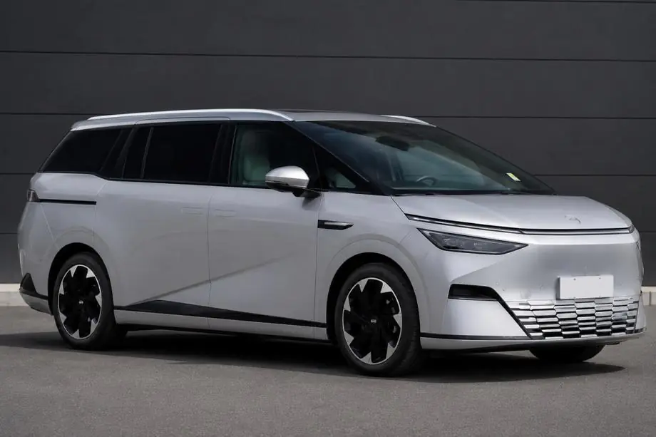 Xpeng G9 OEM tagrælinger, grå (aluminium, limmontering) Image