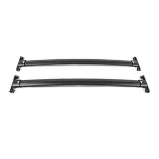 Tagbøjler (tværstænger) sorte til OEM tagræling (aluminium) foto 1