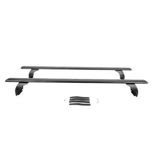 Tagbøjler (tværstænger) sorte OEM (låsbart, aluminium) Jeep Wrangler 2007–2017 foto 1