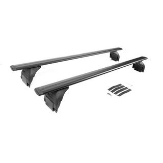 Tagbøjler (tværstænger) sorte OEM (låsbart, aluminium) Jeep Wrangler 2007–2017 foto 4