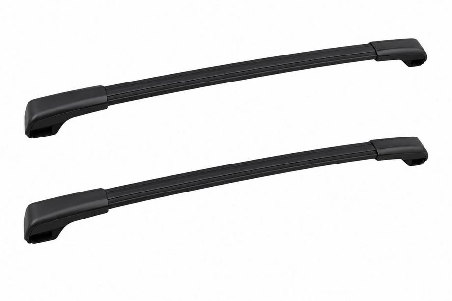 Subaru Impreza 2016–2023 Tagbøjler (tværstænger) sorte til OEM tagræling (aluminium) Image