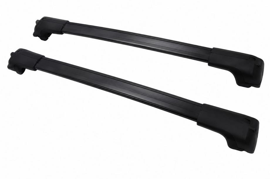 Toyota Land Cruiser Prado 250 2023– Tagbøjler (tværstænger) sorte til OEM tagræling (aluminium) Image