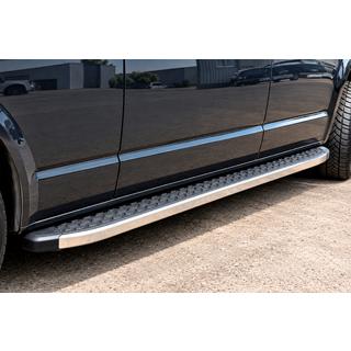 BlackLine sidetrin (2 stk., aluminium) foto 1