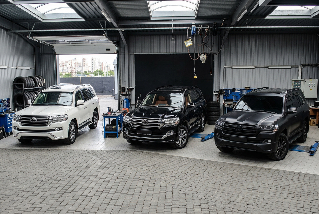 Comfort, Executive 2016, Executive 2019 eller Executive 2021: hvilken LC200-facelift skal du vælge