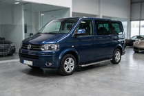 Volkswagen T5 2010–2015 BlackLine sidetrin (2 stk., aluminium) Kort akselafstand foto 2