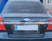 Chevrolet Aveo T250 2005–2011 Bageste liste (rustfrit stål) foto 3