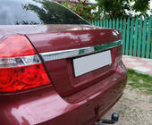 Chevrolet Aveo T250 2005–2011 Bageste liste (rustfrit stål) foto 2