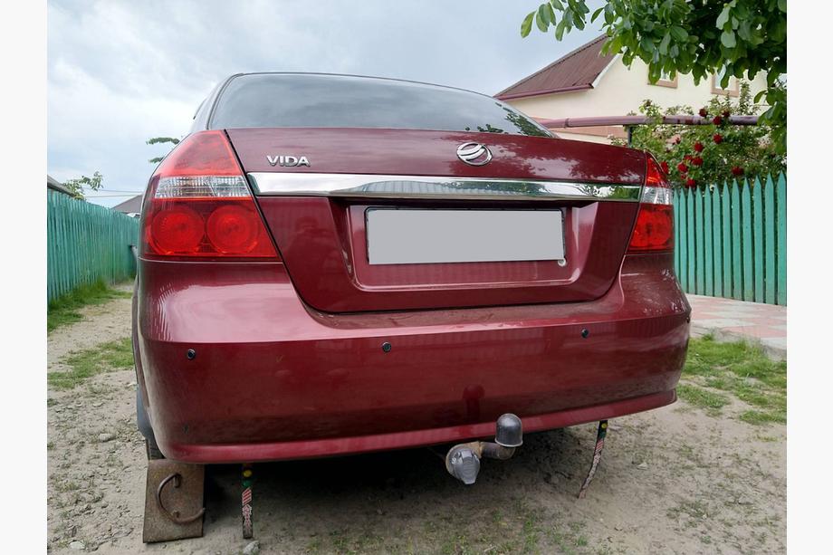 Chevrolet Aveo T250 2005–2011 Bageste liste (rustfrit stål) Image