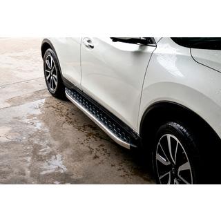 BlackLine sidetrin (2 stk., aluminium) Nissan X-trail T32/Rogue 2014–2021 foto 1