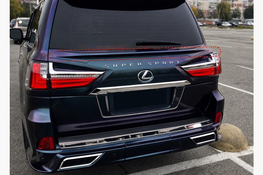 Lexus LX570/450d 2008–2022 Spoiler til ombyggede biler 2019 (mellemstor) Foto 1
