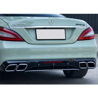 Bageste diffuser med krom udstødningstusser (2015-2018, GT63-design) foto 3