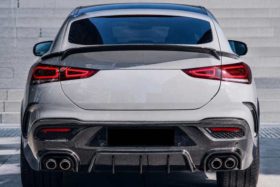 Mercedes GLE Coupé C167 2019– Bageste diffuser i ægte kulfiber Image