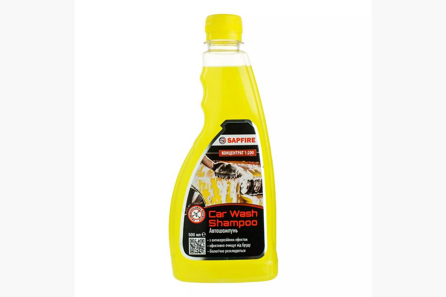 Bilshampoo med antikorrosionsbeskyttelse 500 ml SAPFIRE Image