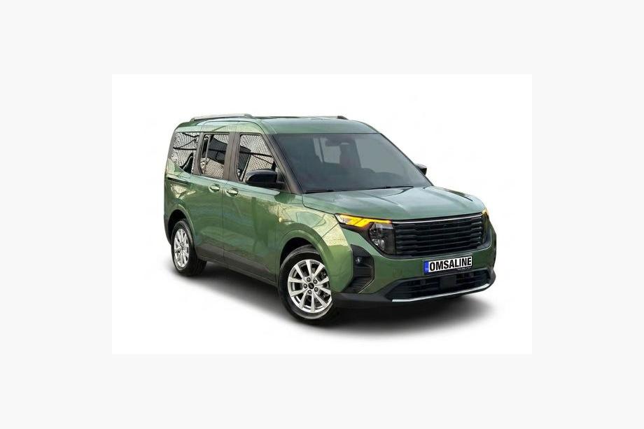 Ford Courier 2023– Krom beskyttelsesliste til forreste kofanger (1 stk., rustfrit stål) Image