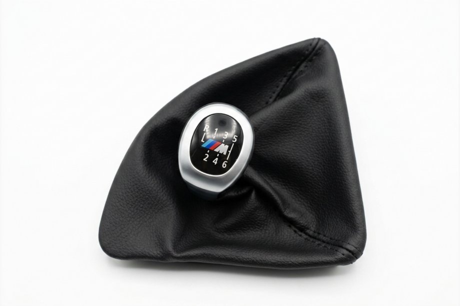 BMW 1-serie E81/E82/E87/E88 2004–2011 Gearmanchet + gearknop OEM V2 (kunstlæder) Image