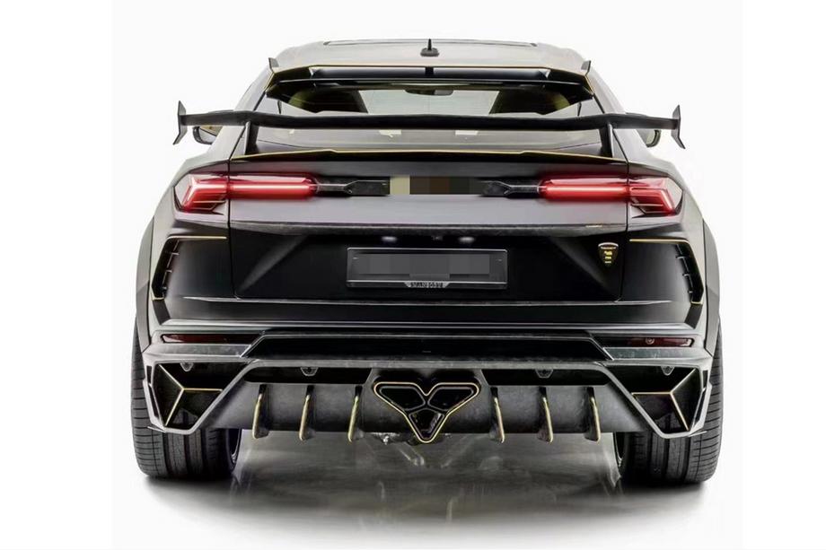 Lamborghini Urus 2018– MNSR DRY Carbon bodykit-sæt med udstødningssystem (til 2018-2022) Foto 2