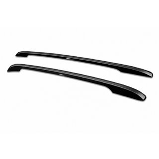 Sorte OEM tagrælinger (aluminium, montering med lim) Kia Sorento II XM 2009–2014