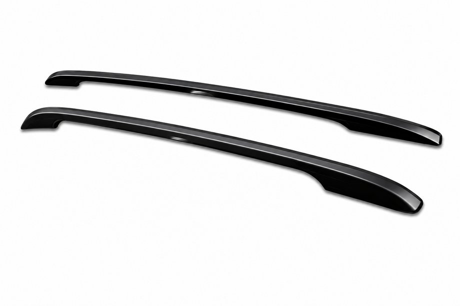 Kia Sorento II XM 2009–2014 Sorte OEM tagrælinger (aluminium, montering med lim) Image