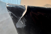 BMW 3-serie E90/E91 2005–2011 Udsalg Front Flap læbe DPT (til E90 Base 2005-2008, højglans sort, 2 stk) foto 2