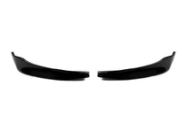 BMW 3-serie E90/E91 2005–2011 Udsalg Front Flap læbe DPT (til E90 Base 2005-2008, højglans sort, 2 stk) foto 1