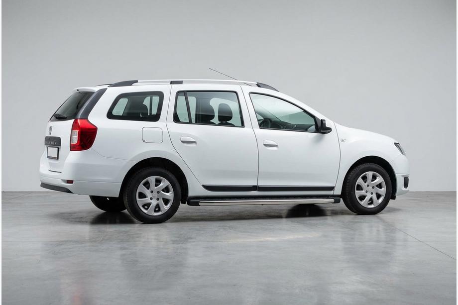 Renault Logan MCV 2013–2022 BlackLine sidetrin (2 stk., aluminium) Image