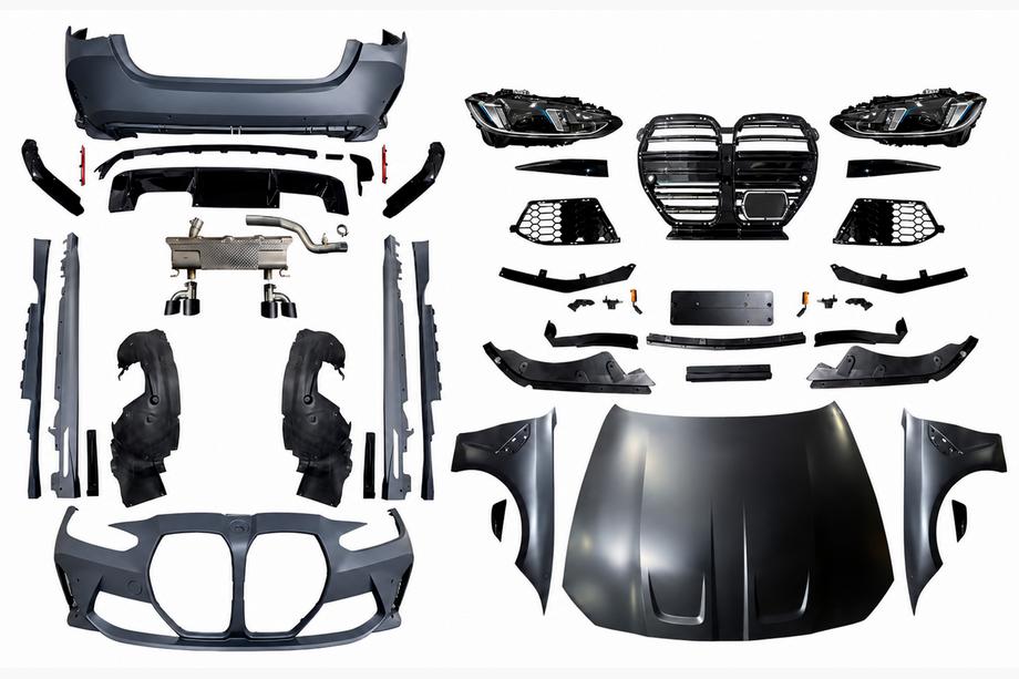BMW 4-serie G22/23/26 2020– Restyling-kit til G82 M4 2025 Image