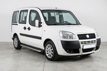 Fiat Doblo I 2005–2010 BlackLine sidetrin (2 stk., aluminium) foto 1