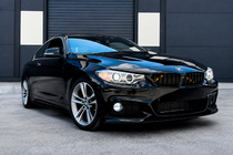 BMW 4-serie F32/F33/F36 2012–2020 MP-Style frontlip (til M-Sport, sort højglans) foto 5