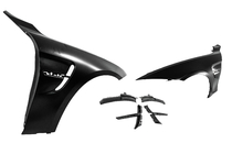 BMW 4-serie F32/F33/F36 2012–2020 Forreste skærme i F82 M4-stil (2 stk) foto 3