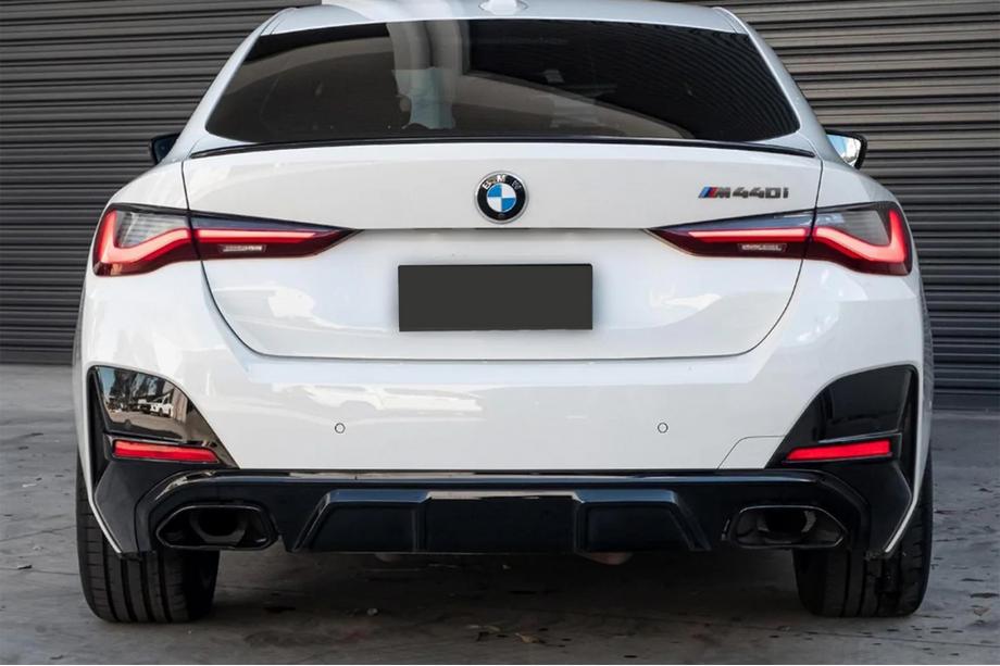 BMW 4-serie G22/23/26 2020– Bagkofangerdiffuser med udstødningsenderør (til G26 M-Sport) Foto 5