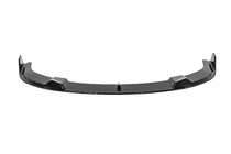 BMW 5-serie E60/E61 2003–2010 Frontlæbe til kofanger (til M-Sport, blank sort) foto 1