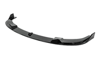BMW 5-serie E60/E61 2003–2010 Frontlæbe til kofanger (til M-Sport, blank sort) foto 3