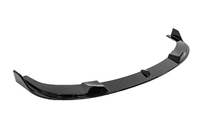BMW 5-serie E60/E61 2003–2010 Frontlæbe til kofanger (til M-Sport, blank sort) foto 4