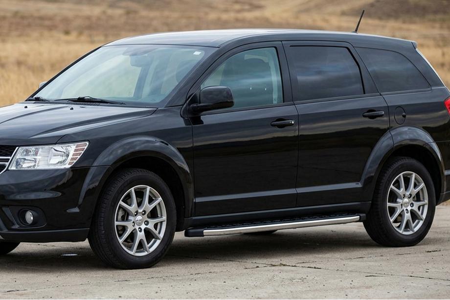 Fiat Freemont 2011–2016 BlackLine sidetrin (2 stk., aluminium) Image