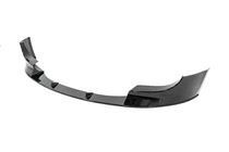 BMW 5-serie E60/E61 2003–2010 Front bumperlip til M5, blank sort foto 3