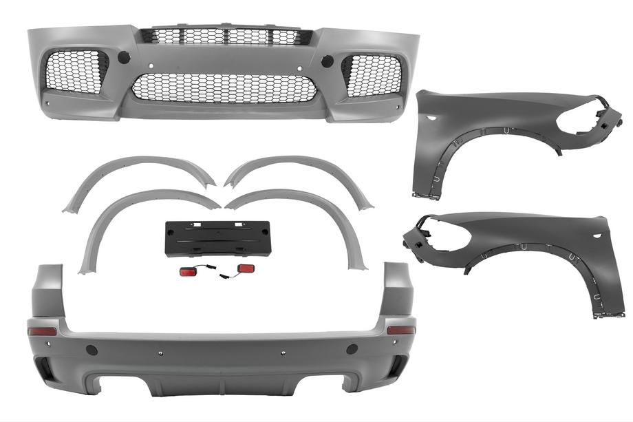 BMW X5 E70 2007–2013 Komplet bodykit med skærme X5M (til 2010-2013) Image