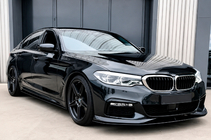 BMW 5-serie G30/G31 2017–2023 Front kofangerlæbe Lip AC-Style (til M-Sport 2017-2020, ABS) foto 3