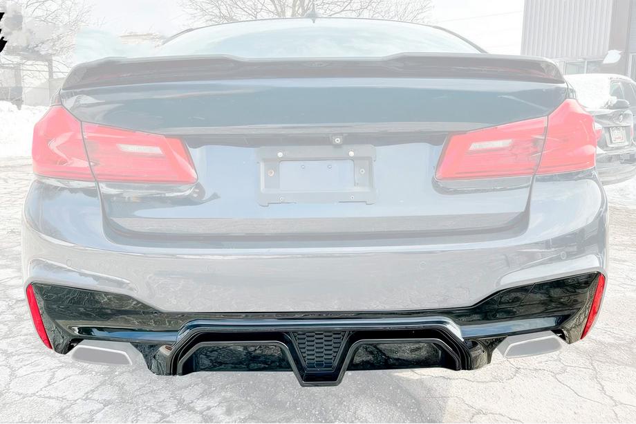BMW 5-serie G30/G31 2017–2023 Bagkofanger-diffuser CS-Style (til M-Sport/M5 F90, ABS) Foto 1
