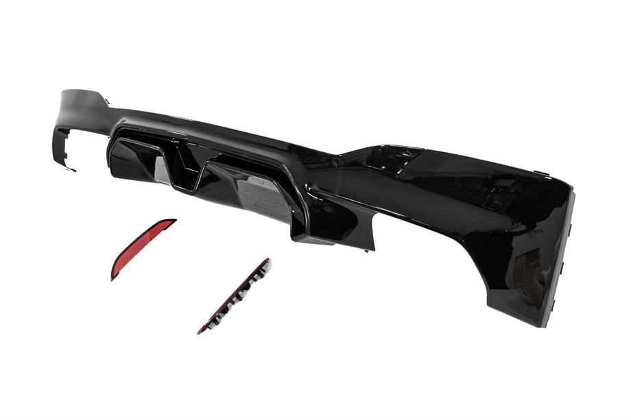 BMW 5-serie G30/G31 2017–2023 Bagkofanger-diffuser CS-Style (til M-Sport/M5 F90, ABS) Foto 12
