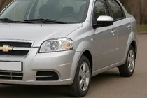 Chevrolet Aveo T250 2005–2011 Spejlkåber (2 stk., rustfrit stål) foto 3